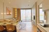 1 Bedroom Condo for rent in Magnolias Waterfront Residences, Khlong Ton Sai, Bangkok near BTS Saphan Taksin