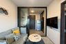 1 Bedroom Condo for rent in XT Huaikhwang, Din Daeng, Bangkok near MRT Huai Khwang