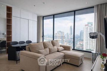 2 Bedroom Condo for rent in Chapter Charoennakhorn-Riverside, Bang Lamphu Lang, Bangkok near BTS Krung Thon Buri