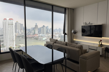 2 Bedroom Condo for rent in Chapter Charoennakhorn-Riverside, Bang Lamphu Lang, Bangkok near BTS Krung Thon Buri