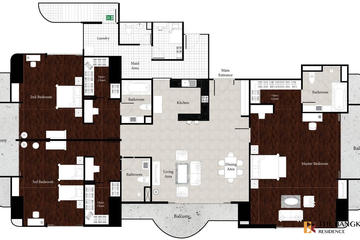 3 Bedroom Condo for rent in Piyathip Place, Khlong Tan Nuea, Bangkok near BTS Phrom Phong