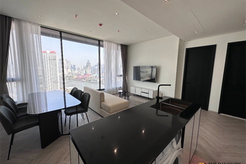 2 Bedroom Condo for rent in Chapter Charoennakhorn-Riverside, Bang Lamphu Lang, Bangkok near BTS Krung Thon Buri