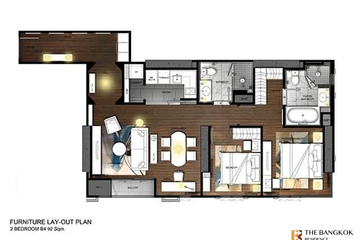 2 Bedroom Condo for rent in The Diplomat 39, Khlong Tan Nuea, Bangkok near BTS Phrom Phong