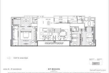 3 Bedroom Condo for rent in Lumpini, Bangkok near BTS Ratchadamri