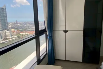 2 Bedroom Condo for rent in Chapter Charoennakhorn-Riverside, Bang Lamphu Lang, Bangkok near BTS Krung Thon Buri