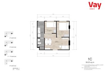 1 Bedroom Condo for sale in Vay Rama 9, Bang Kapi, Bangkok near MRT Pradit Manutham