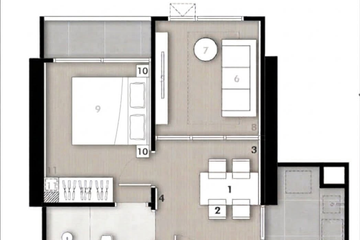 1 Bedroom Condo for sale in Life Asoke Rama 9, Makkasan, Bangkok near MRT Phra Ram 9