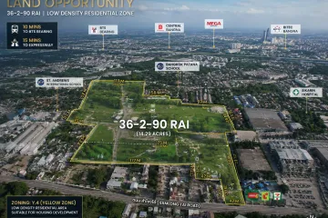 Land for sale in Samrong, Samut Prakan