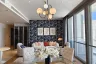 3 Bedroom Condo for rent in Magnolias Waterfront Residences, Khlong Ton Sai, Bangkok near BTS Saphan Taksin