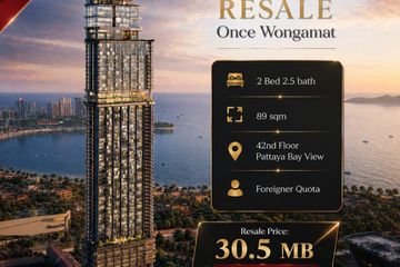 2 Bedroom Condo for sale in Once Wongamat, Na Kluea, Chonburi