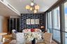 3 Bedroom Condo for rent in Magnolias Waterfront Residences, Khlong Ton Sai, Bangkok near BTS Saphan Taksin