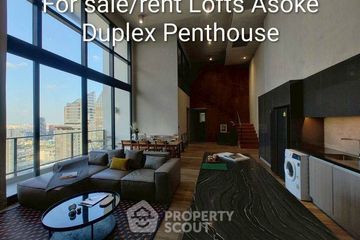 3 Bedroom Condo for sale in The Lofts Asoke, Khlong Toei Nuea, Bangkok near MRT Phetchaburi
