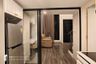 1 Bedroom Condo for rent in KnightsBridge Space Rama 9, Din Daeng, Bangkok near MRT Phra Ram 9