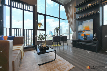 1 Bedroom Condo for sale in KnightsBridge Space Rama 9, Din Daeng, Bangkok near MRT Phra Ram 9