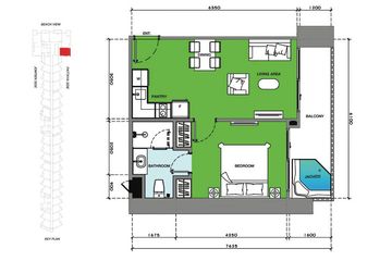 1 Bedroom Condo for sale in Copacabana Beach Jomtien, Nong Prue, Chonburi