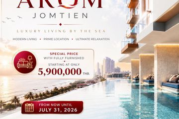 1 Bedroom Condo for sale in Arom Jomtien, 