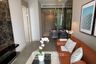 1 Bedroom Condo for rent in The Esse at Singha Complex, Bang Kapi, Bangkok near MRT Phetchaburi