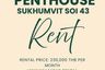 3 Bedroom Apartment for rent in Charan Tower, Khlong Tan Nuea, Bangkok near BTS Phrom Phong