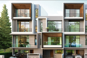 3 Bedroom Townhouse for rent in Nirvana Define Rama 9, Saphan Sung, Bangkok near Airport Rail Link Hua Mak