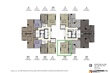 1 Bedroom Condo for sale in Ashton Silom, Suriyawong, Bangkok near BTS Chong Nonsi