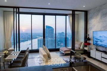 2 Bedroom Condo for rent in Chapter Charoennakhorn-Riverside, Bang Lamphu Lang, Bangkok near BTS Krung Thon Buri