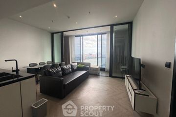 2 Bedroom Condo for rent in Chapter Charoennakhorn-Riverside, Bang Lamphu Lang, Bangkok near BTS Krung Thon Buri