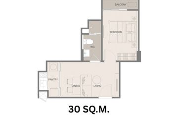 1 Bedroom Condo for sale in Klos Ratchada 7, Din Daeng, Bangkok near MRT Thailand Cultural Centre