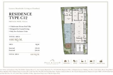 3 Bedroom House for sale in Pran A Luxe, Pak Nam Pran, Prachuap Khiri Khan