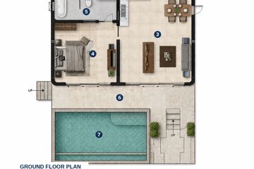 1 Bedroom House for sale in Ban Tai, Surat Thani