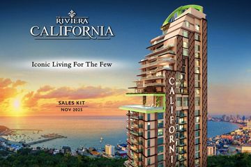 Condo for sale in The Riviera California, Nong Prue, Chonburi