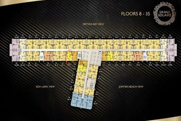 1 Bedroom Condo for sale in Grand Solaire Pattaya, Nong Prue, Chonburi