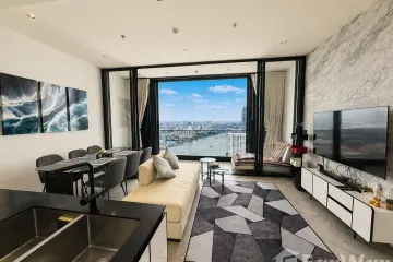2 Bedroom Condo for rent in Chapter Charoennakhorn-Riverside, Bang Lamphu Lang, Bangkok near BTS Krung Thon Buri
