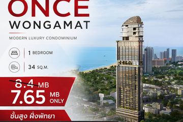 1 Bedroom Condo for sale in Once Wongamat, Na Kluea, Chonburi