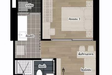 1 Bedroom Condo for sale in Aspire Sathorn-Taksin Copper Zone, Bang Kho, Bangkok near BTS Wutthakat