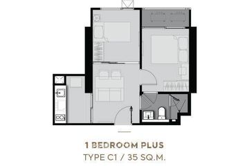 1 Bedroom Condo for rent in Life Asoke Rama 9, Makkasan, Bangkok near MRT Phra Ram 9