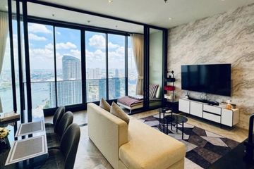 2 Bedroom Condo for rent in Chapter Charoennakhorn-Riverside, Bang Lamphu Lang, Bangkok near BTS Krung Thon Buri