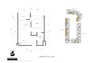 1 Bedroom Condo for sale in Embassy Pattaya, Nong Prue, Chonburi