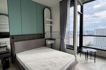 1 Bedroom Condo for rent in Chapter Charoennakhorn-Riverside, Bang Lamphu Lang, Bangkok near BTS Krung Thon Buri
