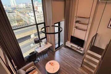 1 Bedroom Condo for rent in KnightsBridge Space Rama 9, Din Daeng, Bangkok near MRT Phra Ram 9