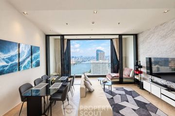 2 Bedroom Condo for rent in Chapter Charoennakhorn-Riverside, Bang Lamphu Lang, Bangkok near BTS Krung Thon Buri