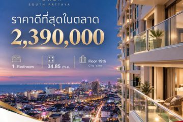 1 Bedroom Condo for sale in City Garden Tower, Nong Prue, Chonburi