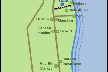 Land for sale in Cha am, Phetchaburi