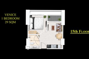 1 Bedroom Condo for sale in Marina Golden Bay, Nong Prue, Chonburi