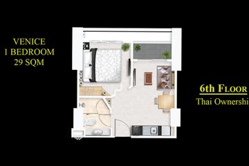 1 Bedroom Condo for sale in Marina Golden Bay, Nong Prue, Chonburi