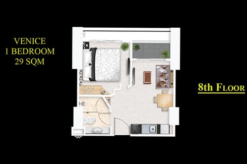 1 Bedroom Condo for sale in Marina Golden Bay, Nong Prue, Chonburi