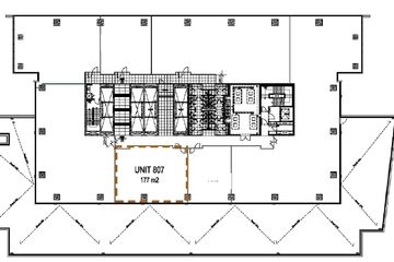 1 Bedroom Office for rent in Bang Kapi, Bangkok near MRT Phetchaburi