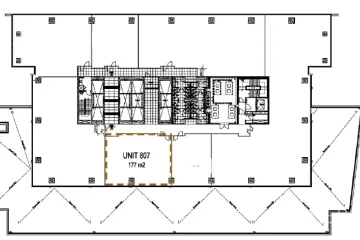 Office for rent in Bang Kapi, Bangkok near MRT Phetchaburi