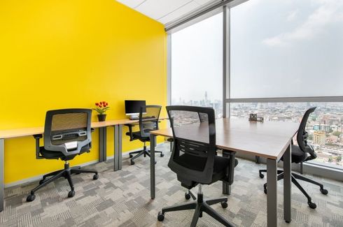 Office for rent in AIA Capital Center, Din Daeng, Bangkok near MRT Thailand Cultural Centre