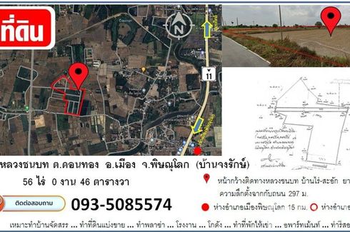 Land for sale in Don Thong, Phitsanulok