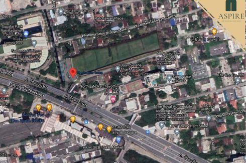 Land for sale in Din Daeng, Bangkok near MRT Huai Khwang